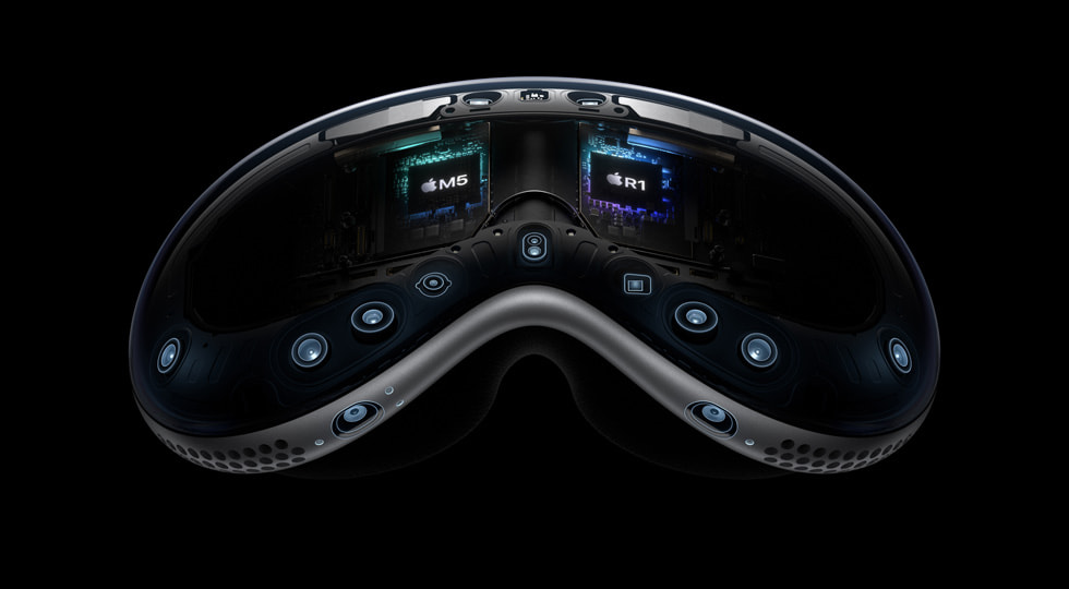 The M5 and R1 chips inside Apple Vision Pro
