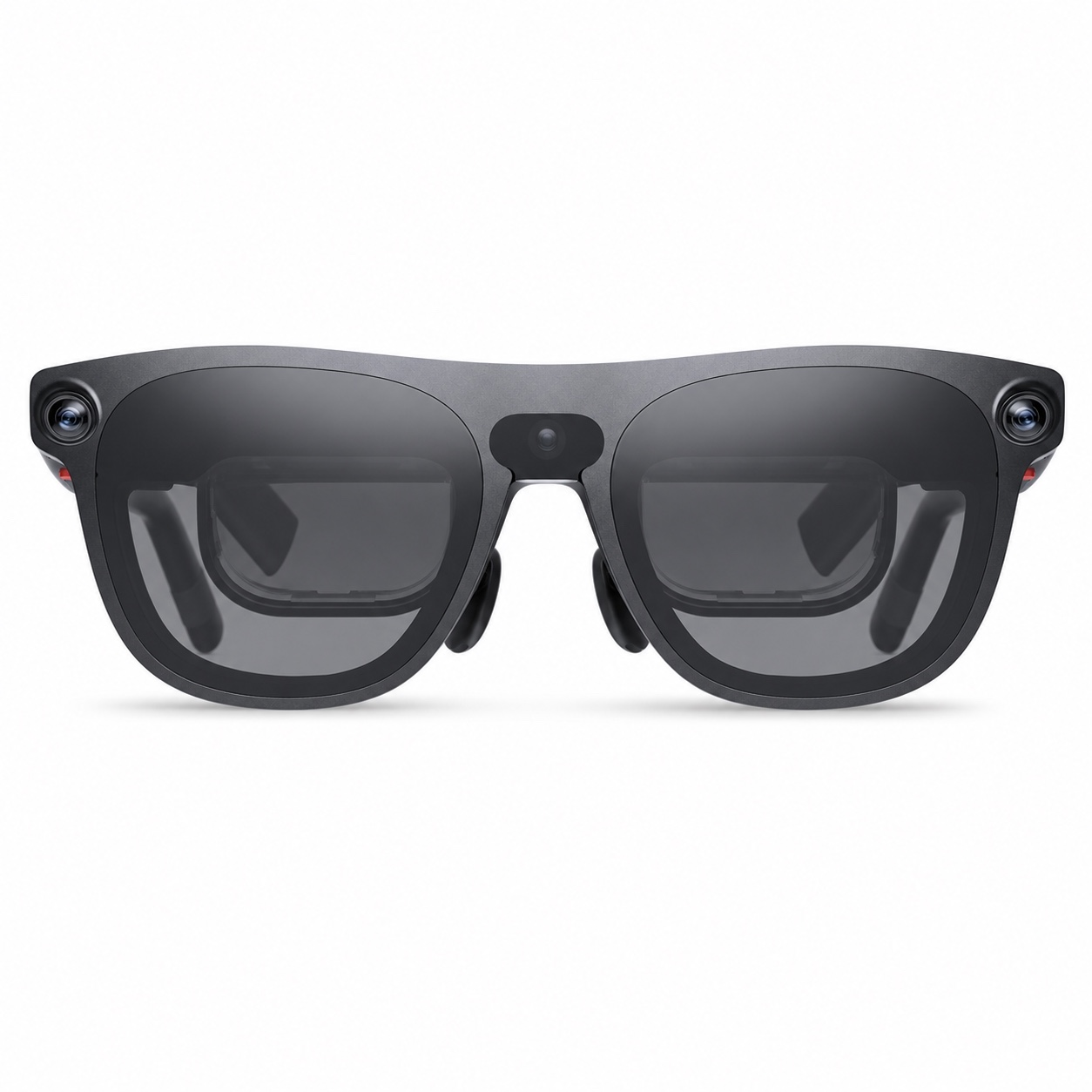 Front view of XREAL Aura spatial computing glasses
